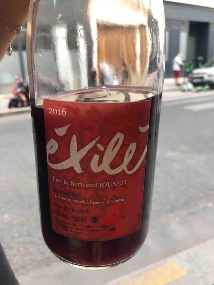 Exilé Rouge - Domaine Jousset - Lise & Bertrand Jousset 