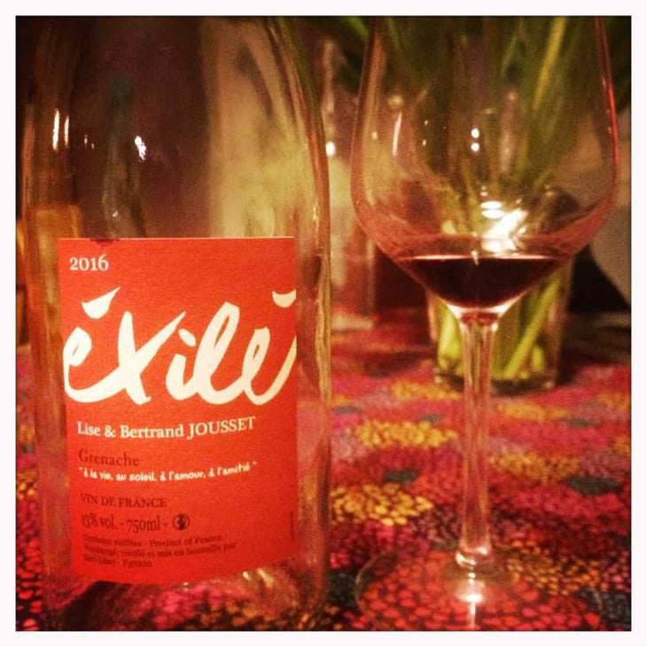 Exilé Rouge - Domaine Jousset - Lise & Bertrand Jousset 