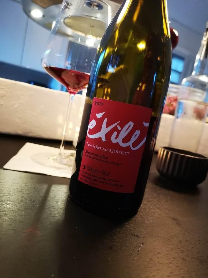 Exilé Rouge - Domaine Jousset - Lise & Bertrand Jousset 