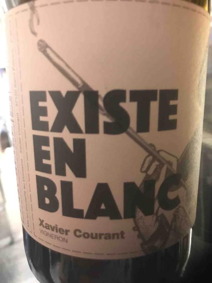 Existe en Blanc - Domaine de l'Oubliée - Xavier Courant 