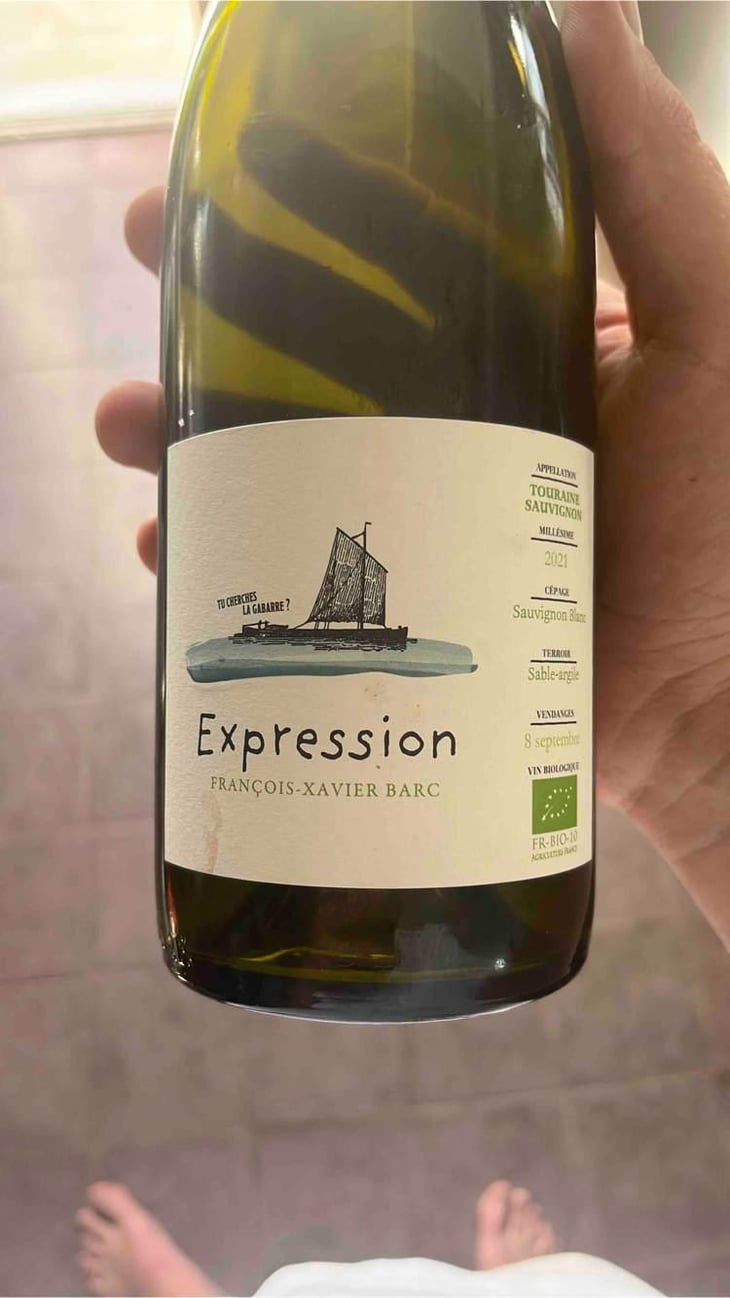 Expression - Touraine Sauvignon - François-Xavier Barc -2021