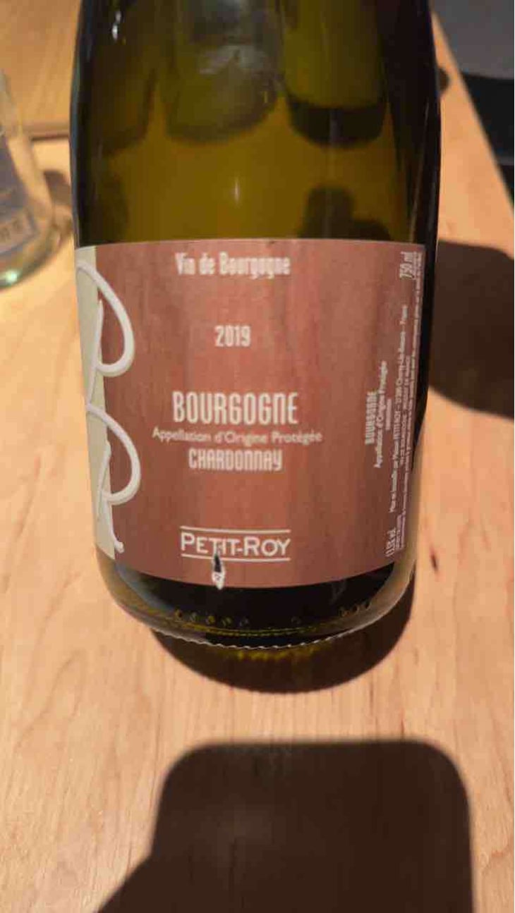 Bourgogne Chardonnay - Domaine Petit-Roy - Seiichi Saito 