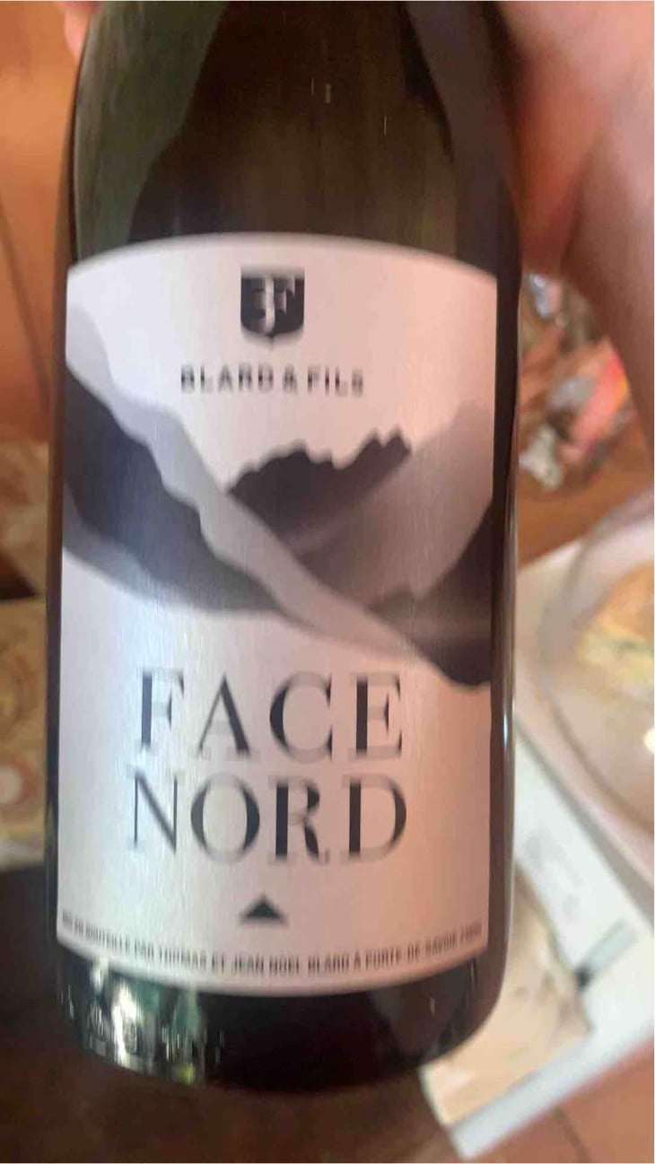 Face nord - Domaine Blard et fils - Thomas Blard -2020