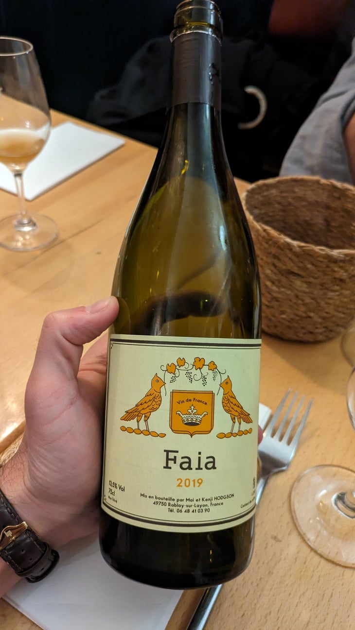 Faia - Vins Hodgson - Mai & Kenji Hodgson 