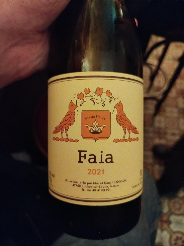 Faia - Vins Hodgson - Mai & Kenji Hodgson 