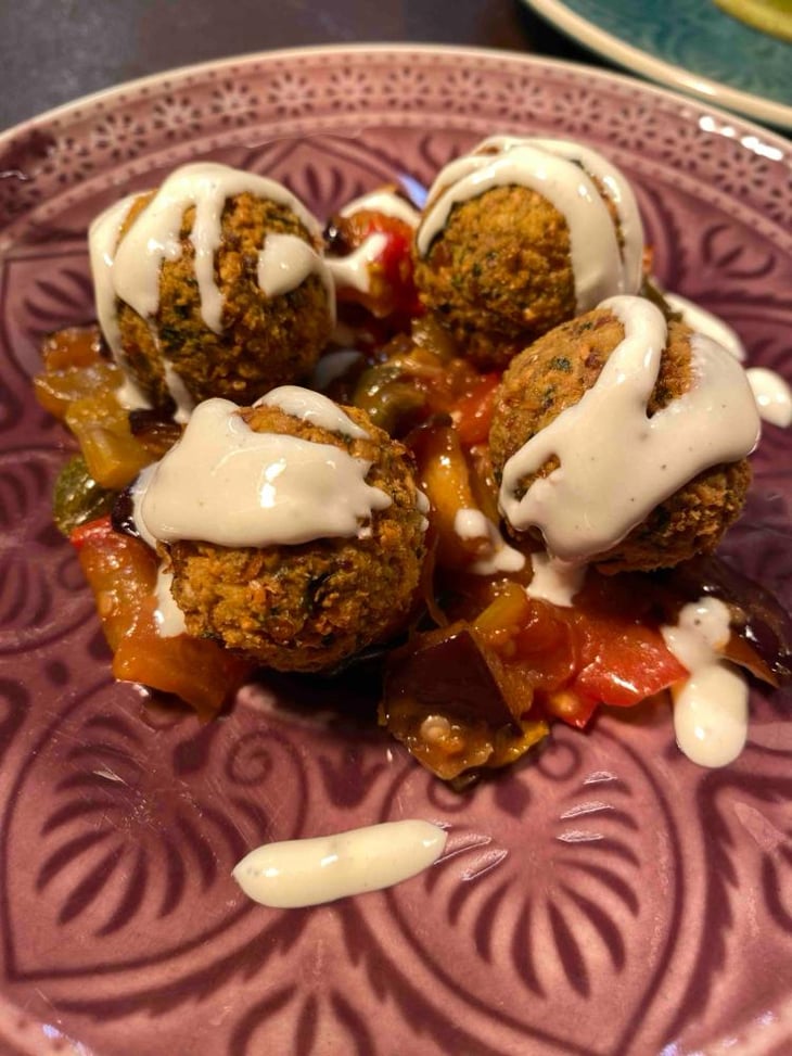 Falafel, Caponata Di Verdure, Yogurt - SCRAP - 768860