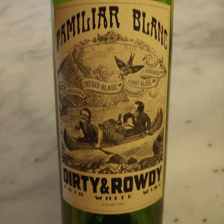 Familiar Blanc - Dirty & Rowdy Family Winery - Matt Richardson 