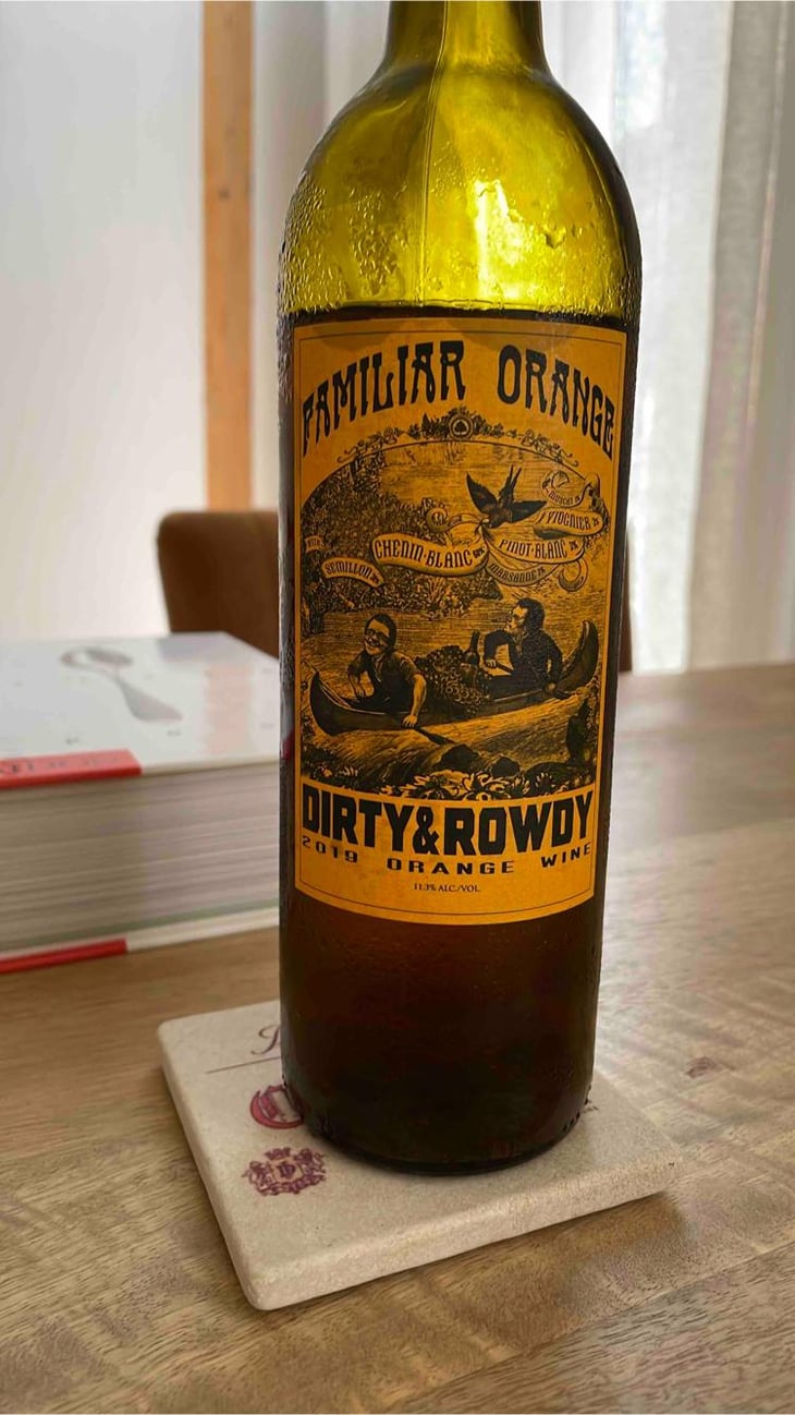 Familiar Orange - Dirty & Rowdy Family Winery - Matt Richardson -2019