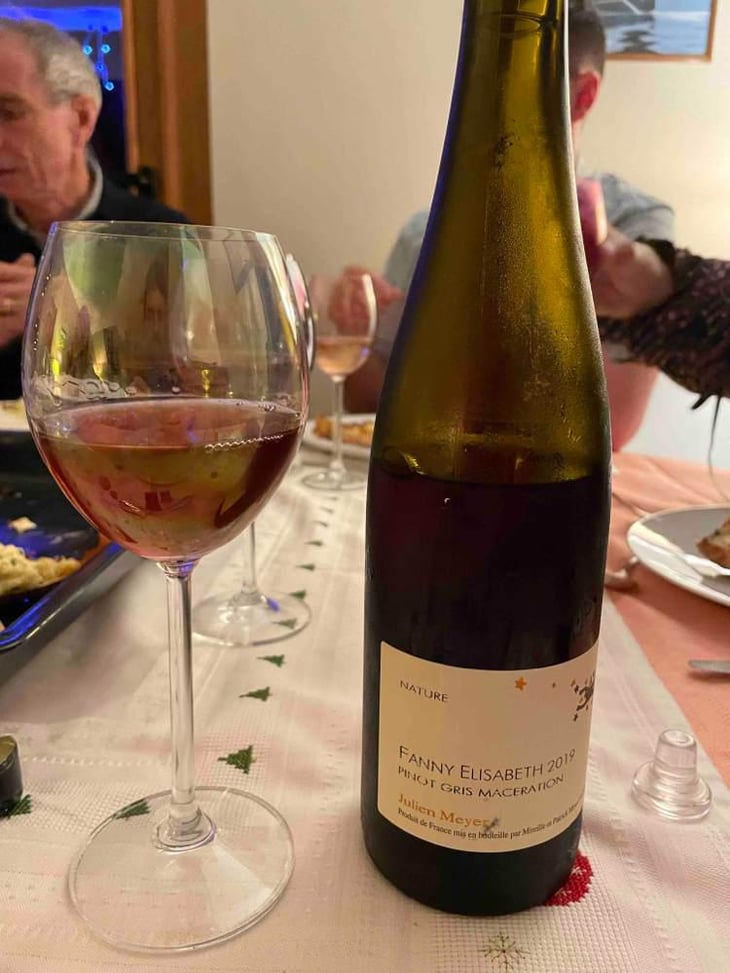 Fanny Elisabeth - Pinot Gris macération - Domaine Julien Meyer - Patrick Meyer 