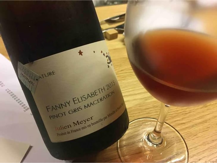 Fanny Elisabeth - Pinot Gris macération - Domaine Julien Meyer - Patrick Meyer 