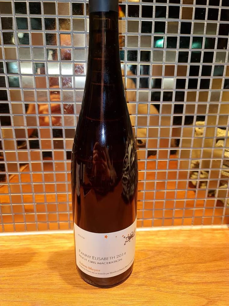 Fanny Elisabeth - Pinot Gris macération - Domaine Julien Meyer - Patrick Meyer 