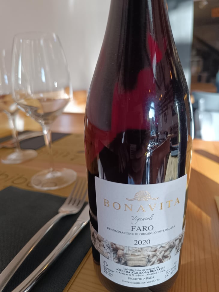 Faro 2018 - Azienda Agricola Bonavita - Giovanni Scarfone 