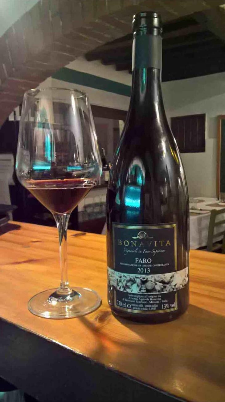 Faro (old label) - Azienda Agricola Bonavita - Giovanni Scarfone 