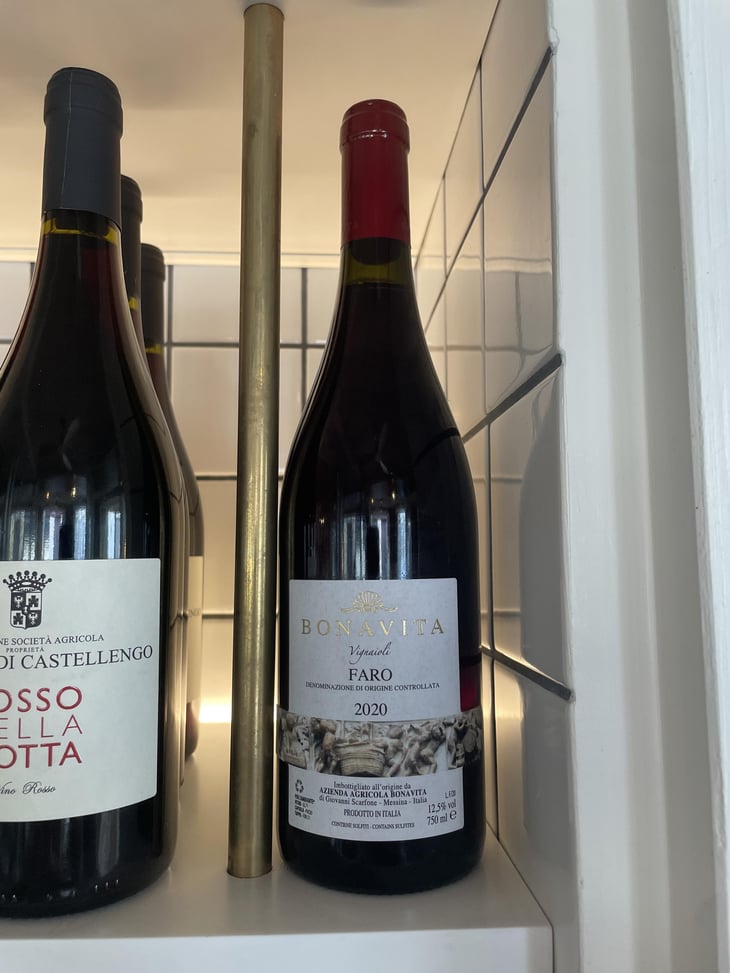 Faro (old label) - Azienda Agricola Bonavita - Giovanni Scarfone 
