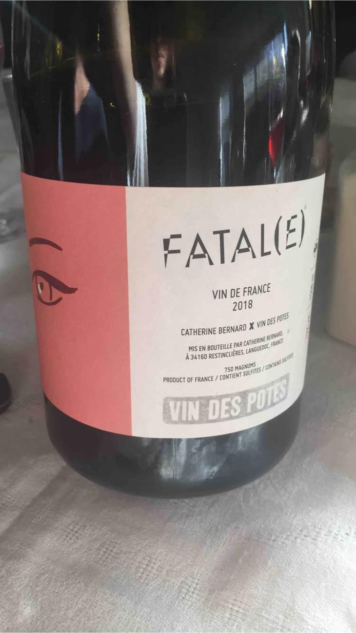 Fatale X Catherine Bernard - Vin des Potes - Basile Passe -2020