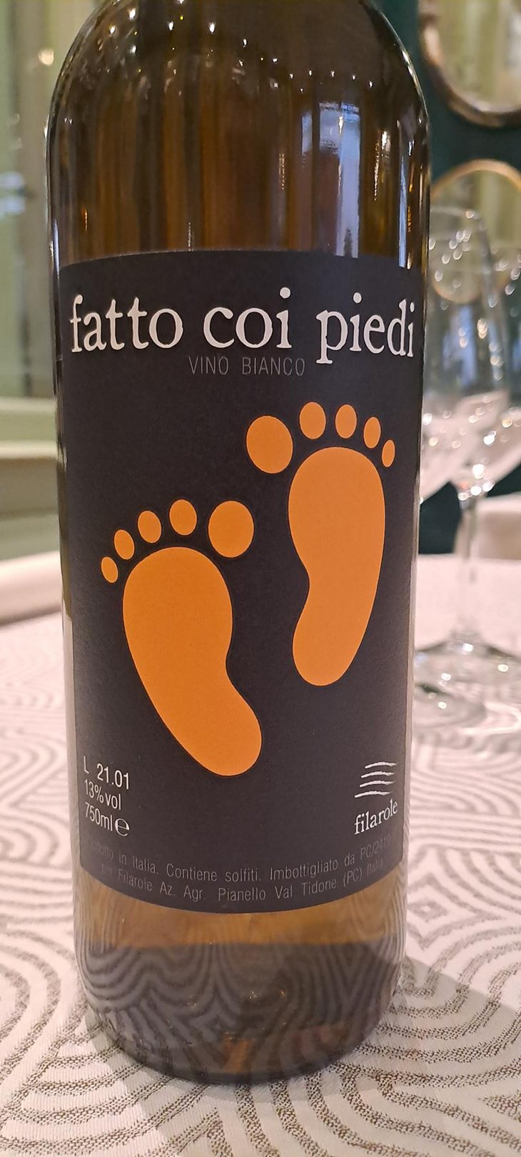 Fatto coi piedi - Filarole - Barbara Pulliero & Paolo Rusconi 