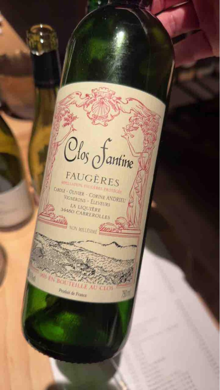 Faugères - Clos Fantine - Carole, Olivier & Corine Andrieu 