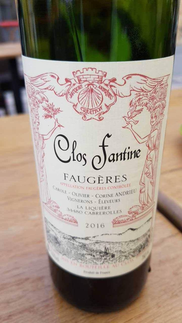 Faugères - Clos Fantine - Carole, Olivier & Corine Andrieu 