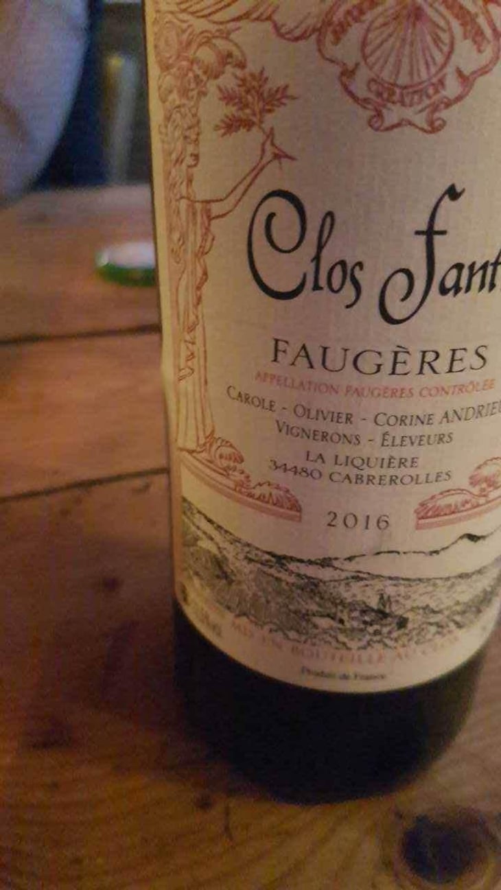 Faugères - Clos Fantine - Carole, Olivier & Corine Andrieu 