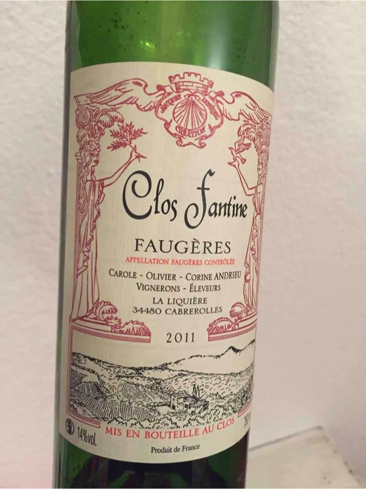 Faugères - Clos Fantine - Carole, Olivier & Corine Andrieu 