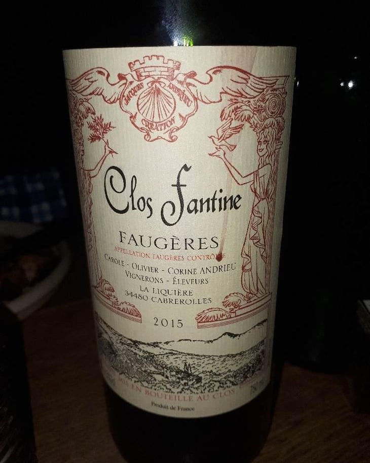 Faugères - Clos Fantine - Carole, Olivier & Corine Andrieu 