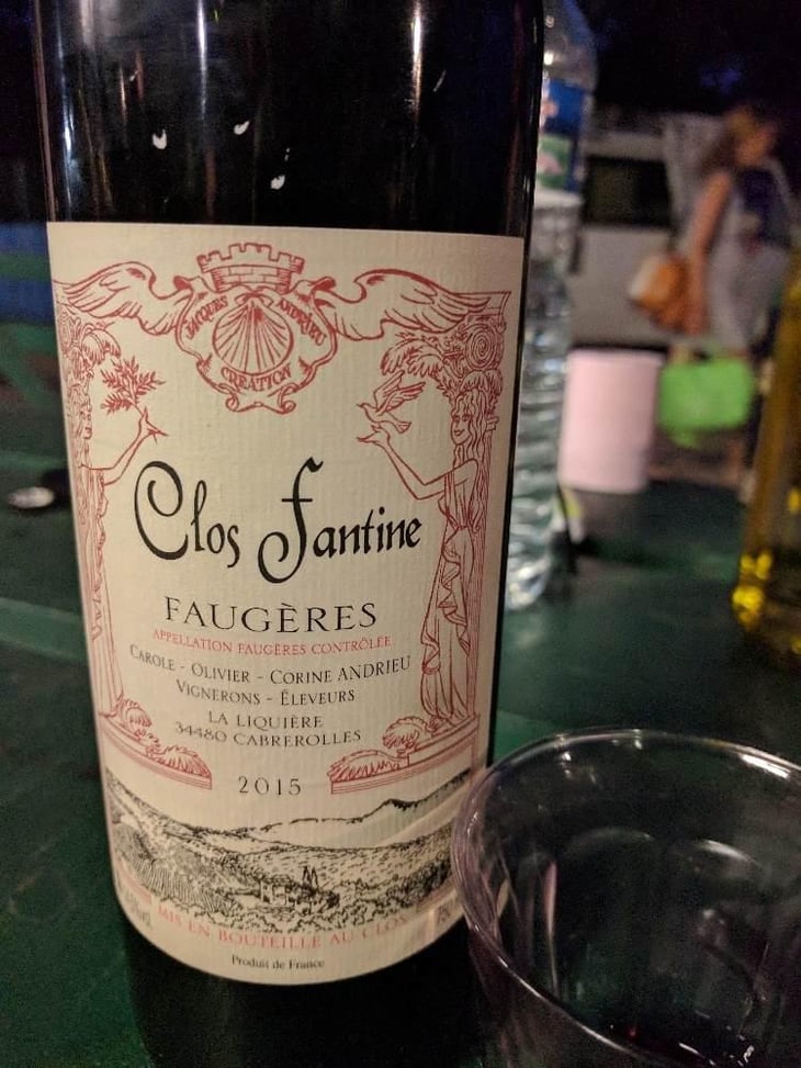 Faugères - Clos Fantine - Carole, Olivier & Corine Andrieu 