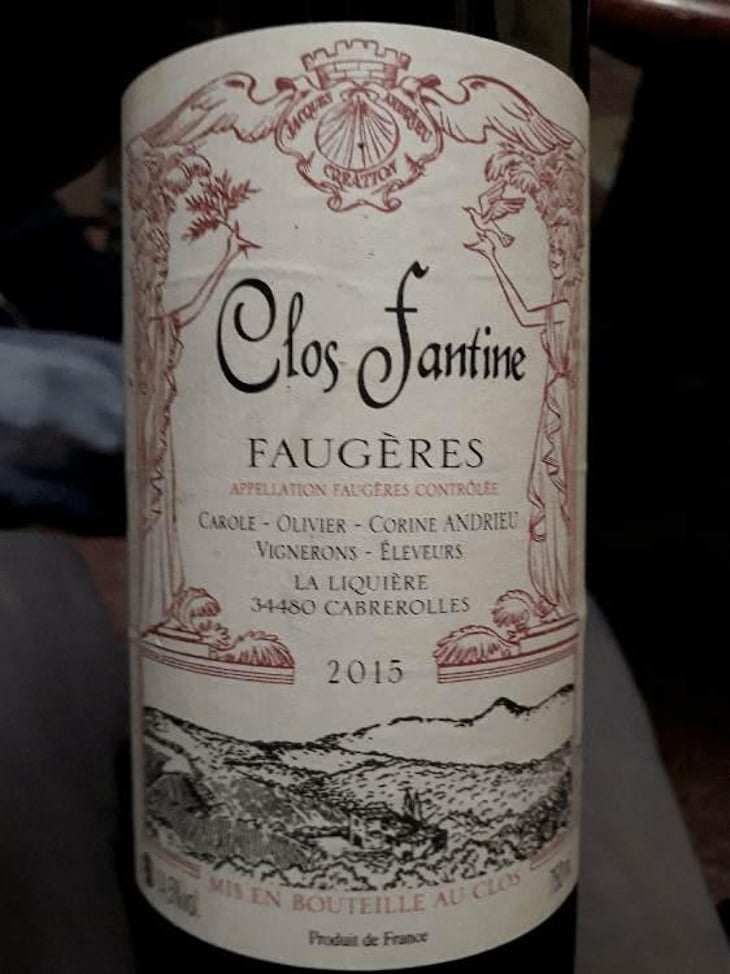 Faugères - Clos Fantine - Carole, Olivier & Corine Andrieu 