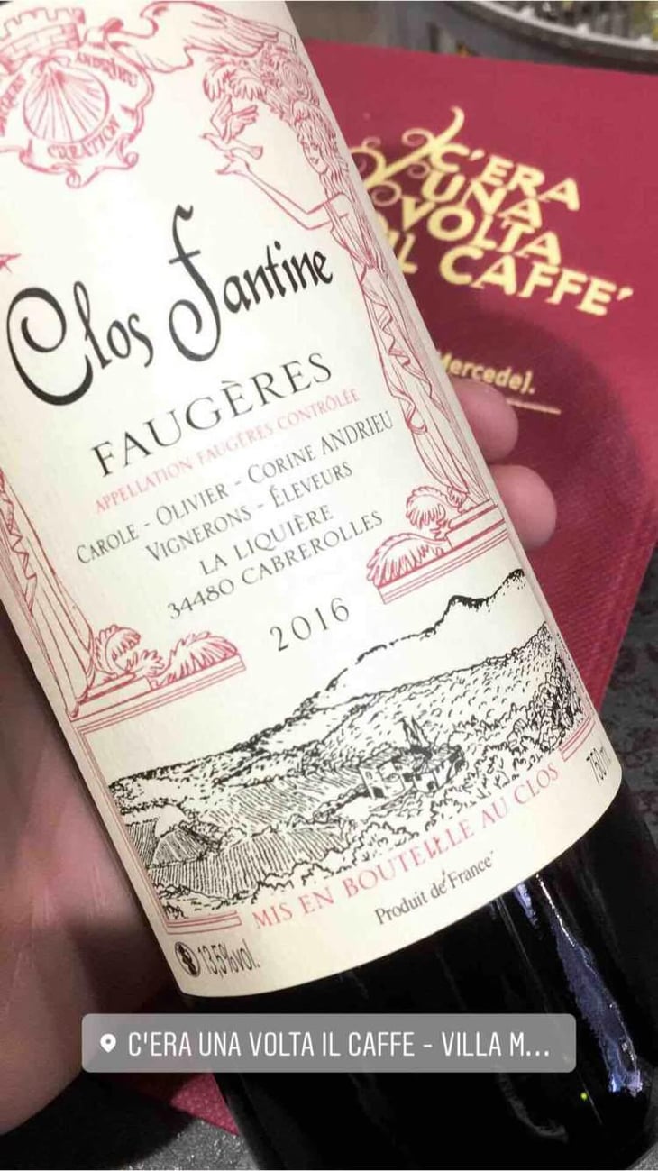 Faugères - Clos Fantine - Carole, Olivier & Corine Andrieu 