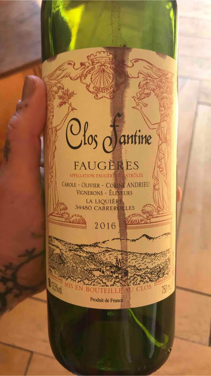 Faugères - Clos Fantine - Carole, Olivier & Corine Andrieu 