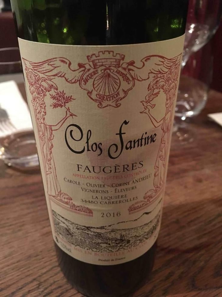 Faugères - Clos Fantine - Carole, Olivier & Corine Andrieu 