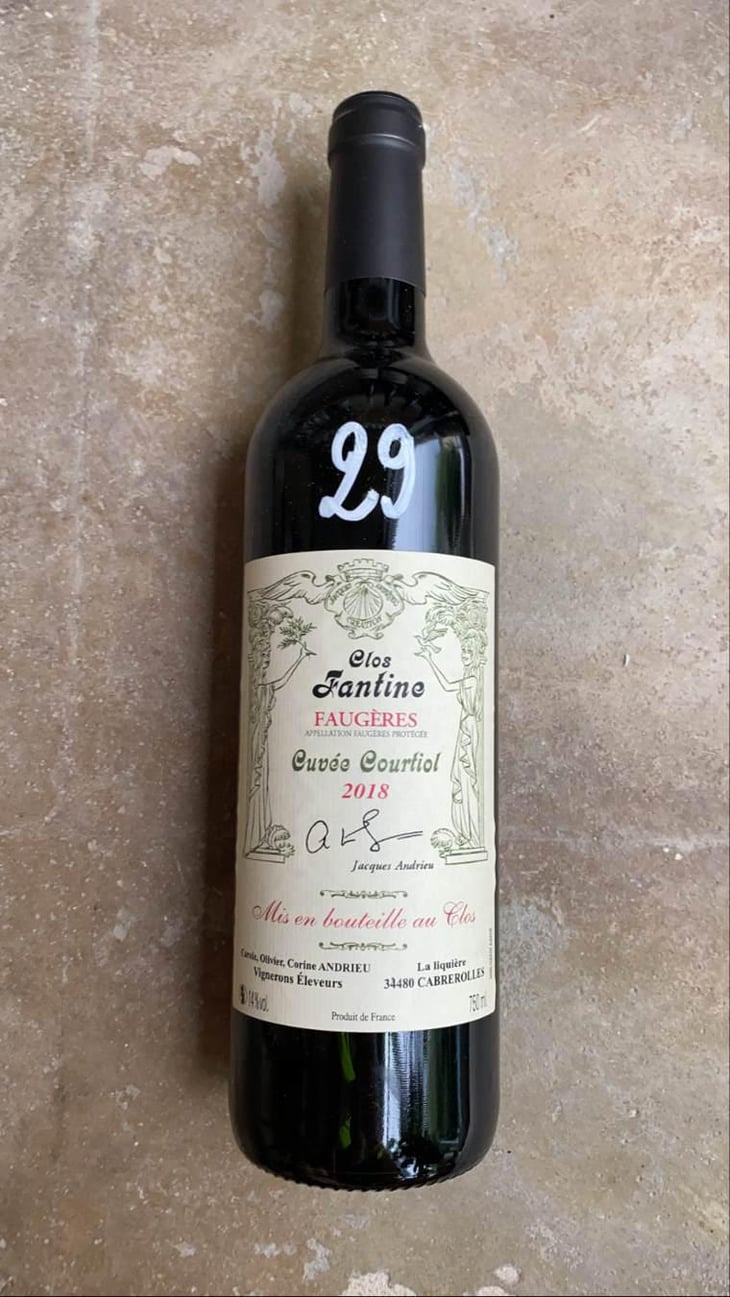 Faugères - Clos Fantine - Carole, Olivier & Corine Andrieu 