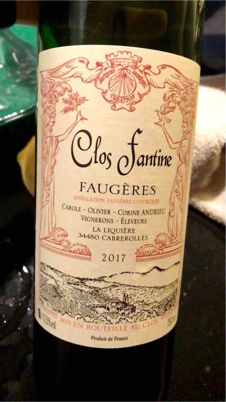 Faugères - Clos Fantine - Carole, Olivier & Corine Andrieu 
