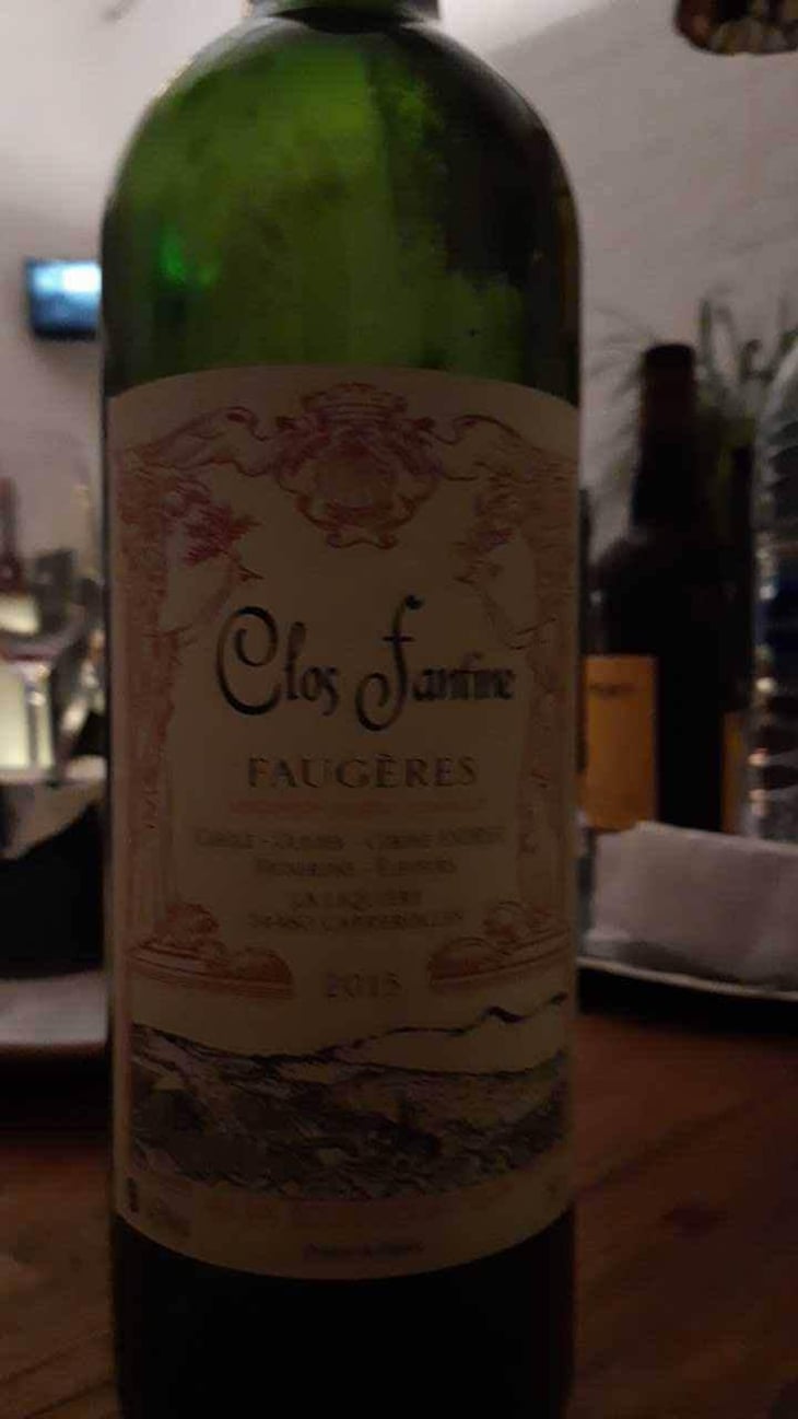 Faugères - Clos Fantine - Carole, Olivier & Corine Andrieu 