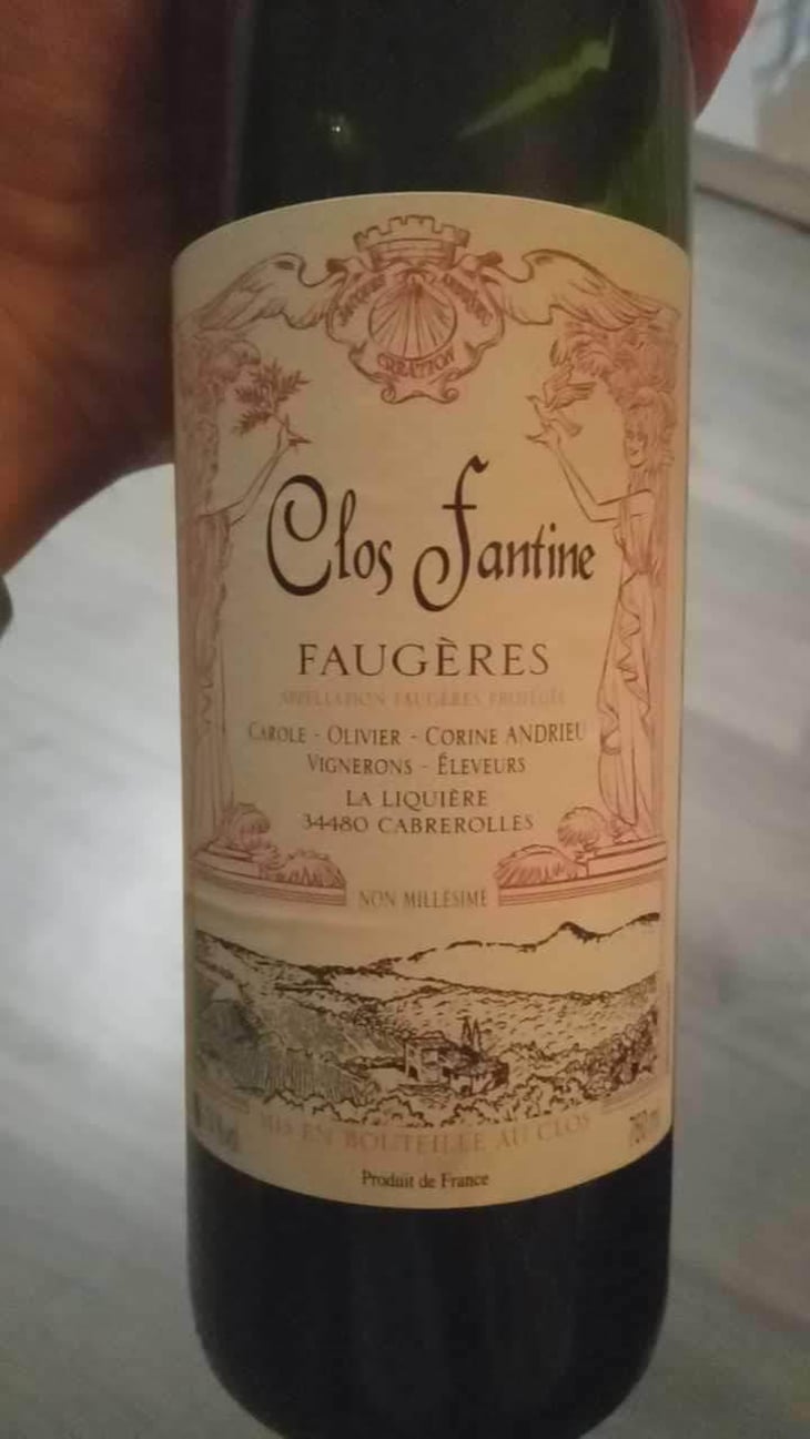 Faugères - Clos Fantine - Carole, Olivier & Corine Andrieu 