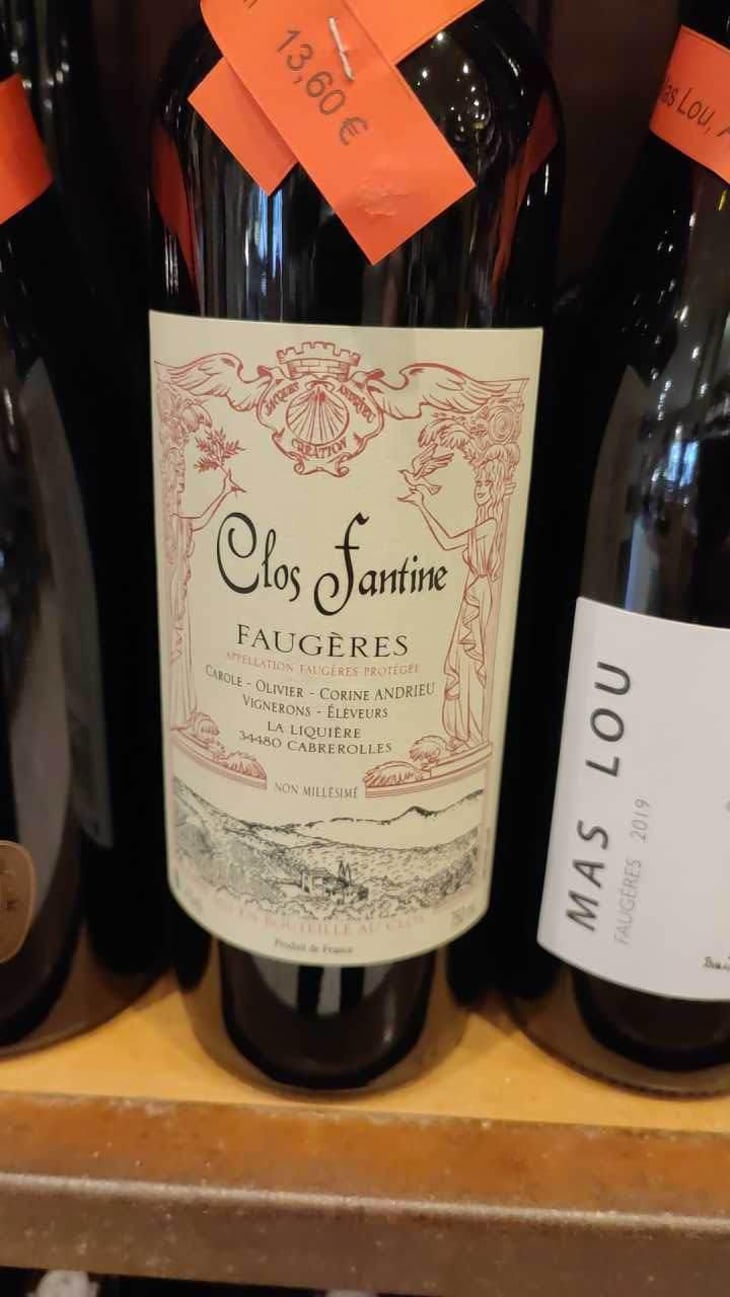 Faugères - Clos Fantine - Carole, Olivier & Corine Andrieu 