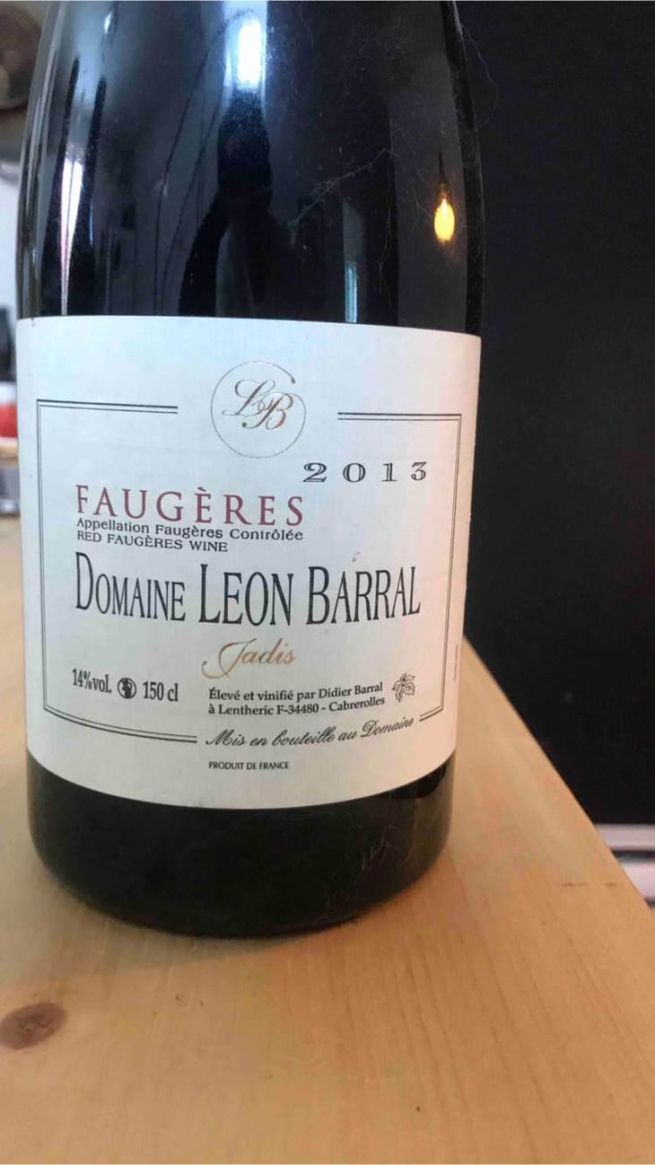 Faugères "Tradition" - Domaine Léon Barral - Didier Barral 