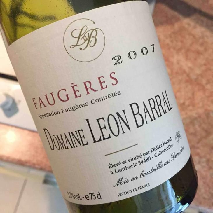 Faugères "Tradition" - Domaine Léon Barral - Didier Barral 