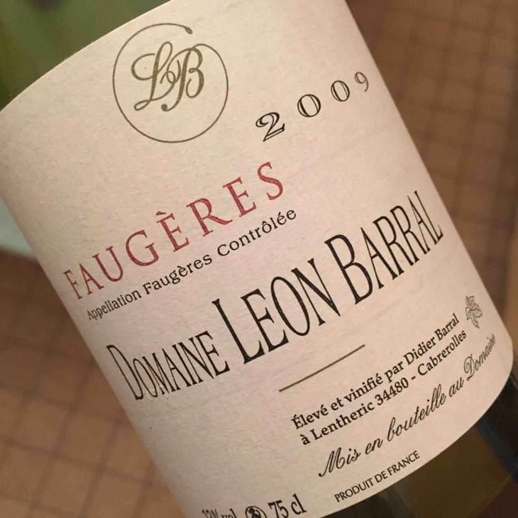 Faugères "Tradition" - Domaine Léon Barral - Didier Barral 