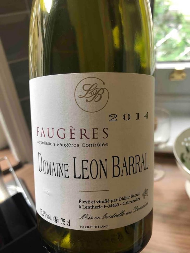 Faugères "Tradition" - Domaine Léon Barral - Didier Barral 