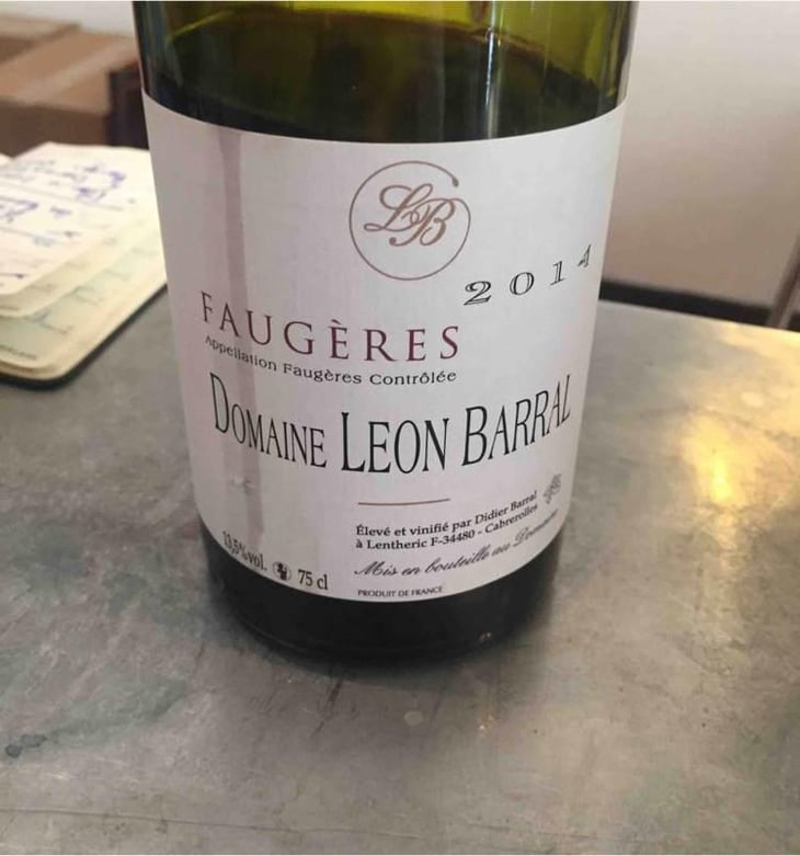 Faugères "Tradition" - Domaine Léon Barral - Didier Barral 