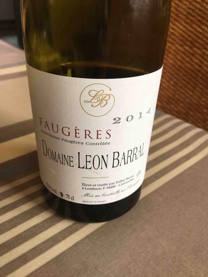 Faugères "Tradition" - Domaine Léon Barral - Didier Barral 