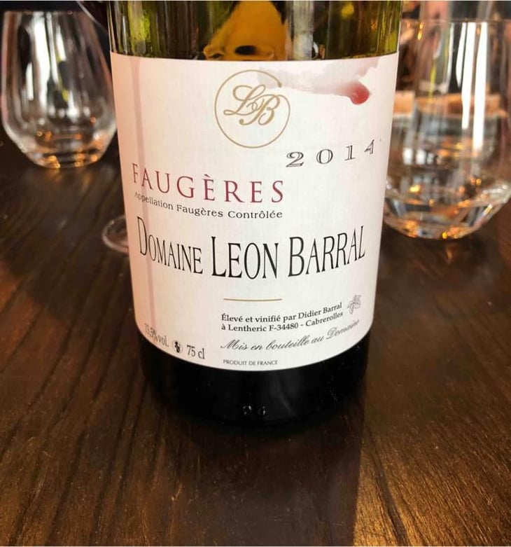 Faugères "Tradition" - Domaine Léon Barral - Didier Barral 