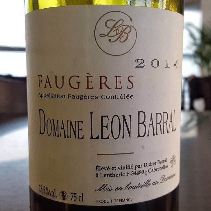 Faugères "Tradition" - Domaine Léon Barral - Didier Barral 
