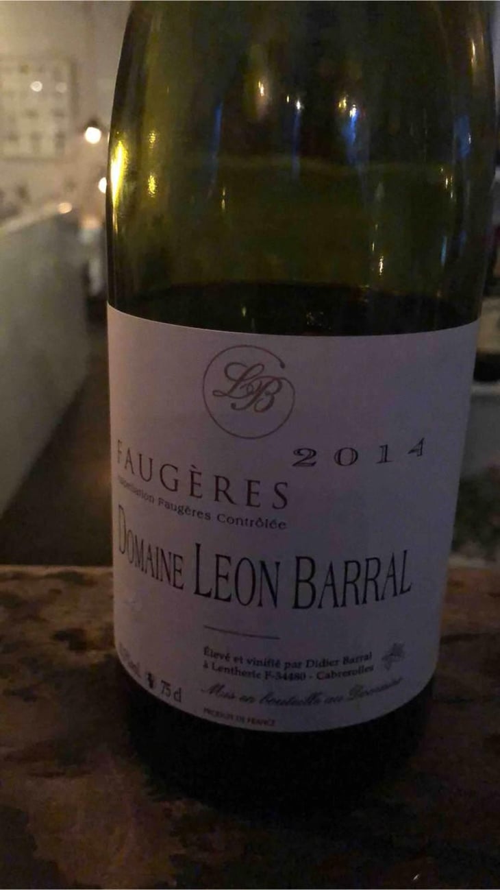 Faugères "Tradition" - Domaine Léon Barral - Didier Barral 