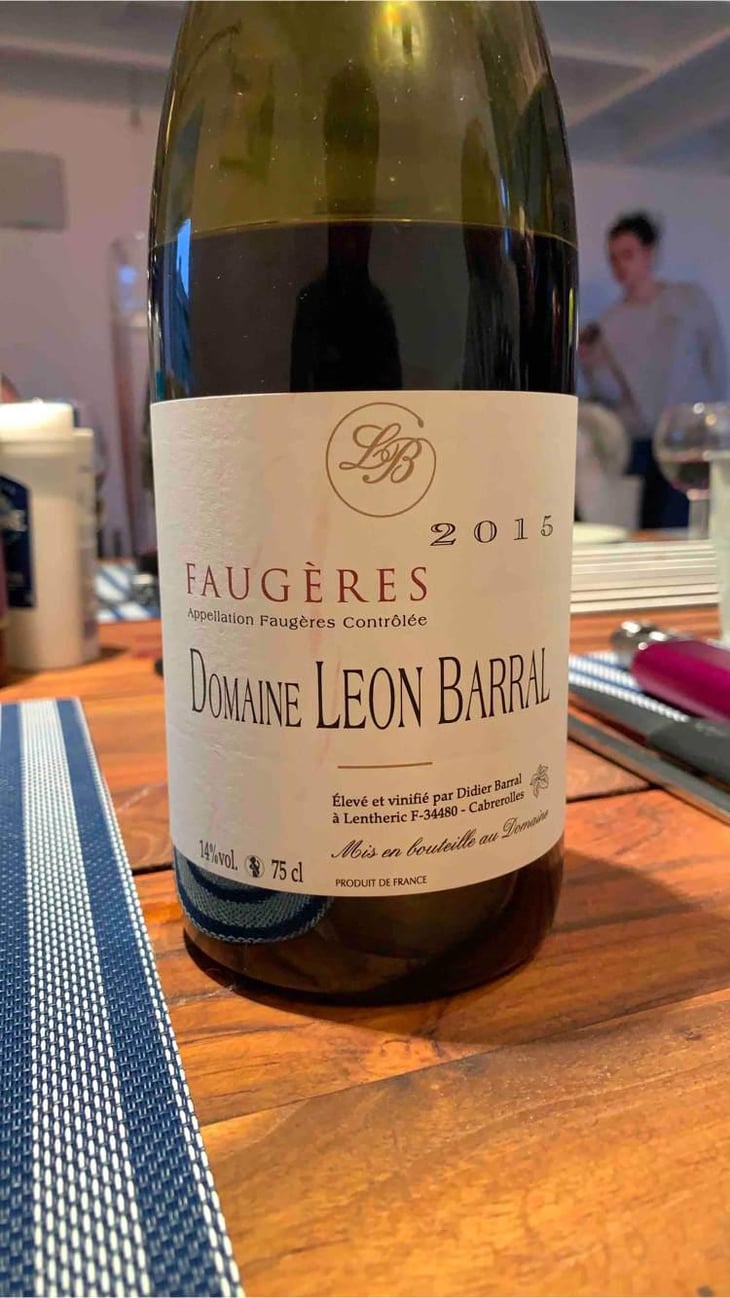 Faugères "Tradition" - Domaine Léon Barral - Didier Barral 