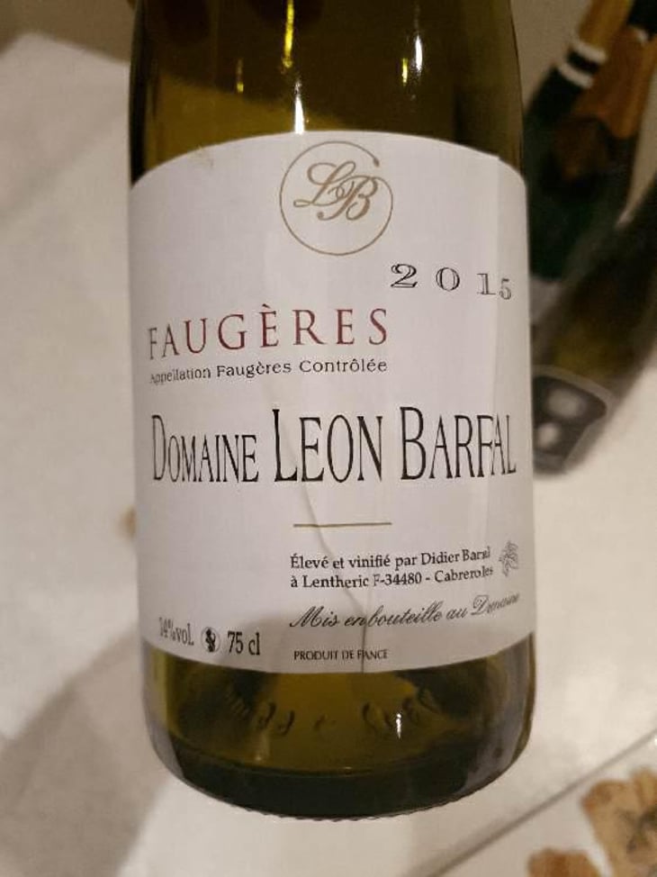 Faugères "Tradition" - Domaine Léon Barral - Didier Barral 