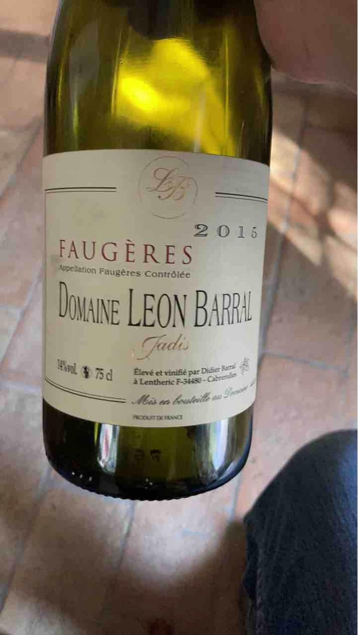 Faugères "Tradition" - Domaine Léon Barral - Didier Barral 