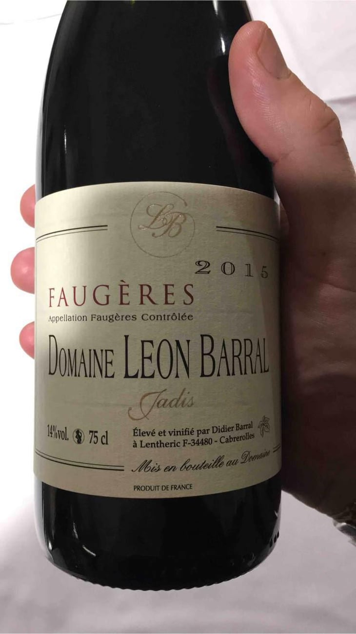 Faugères "Tradition" - Domaine Léon Barral - Didier Barral 