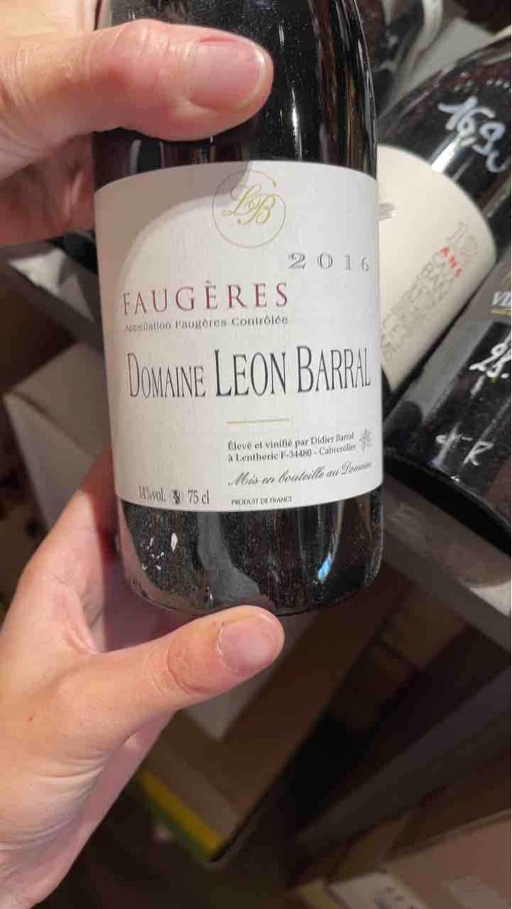 Faugères "Tradition" - Domaine Léon Barral - Didier Barral 