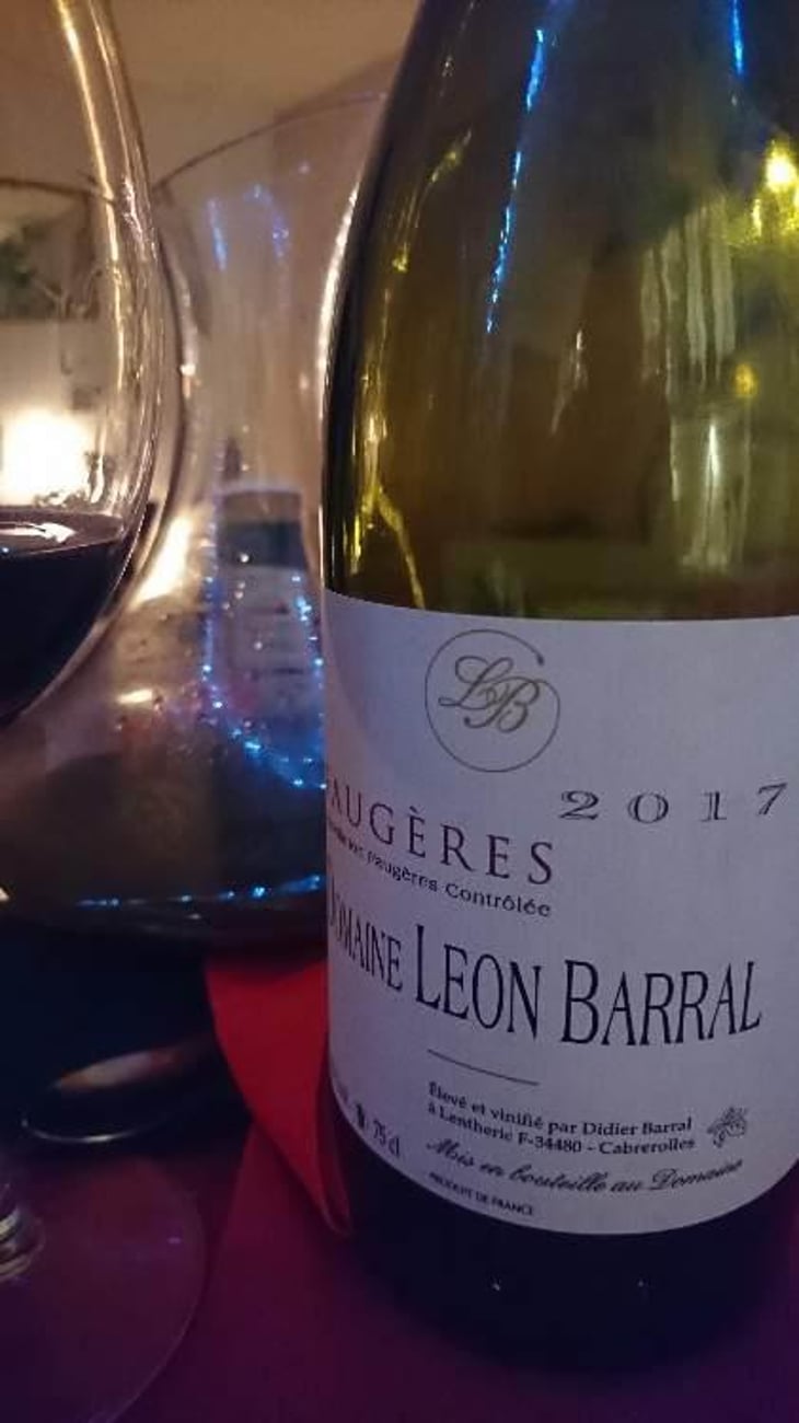 Faugères "Tradition" - Domaine Léon Barral - Didier Barral 